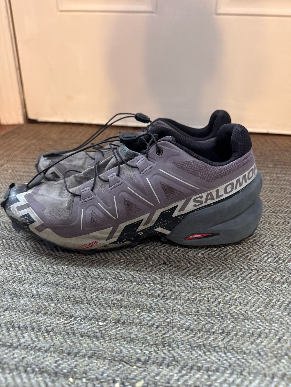 Salomon speed cross 6 womens size 9 trail running shoes with Quicklace system – - Picture 2 of 10